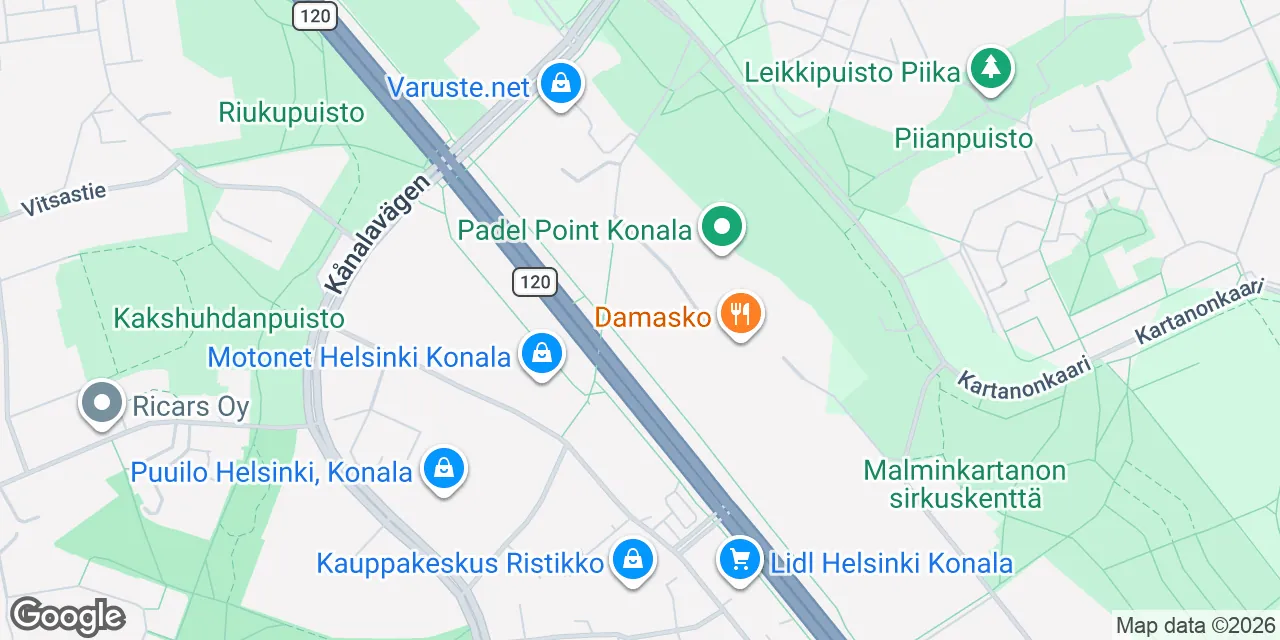 Malminkartanonkuja 4, 00390 Helsinki