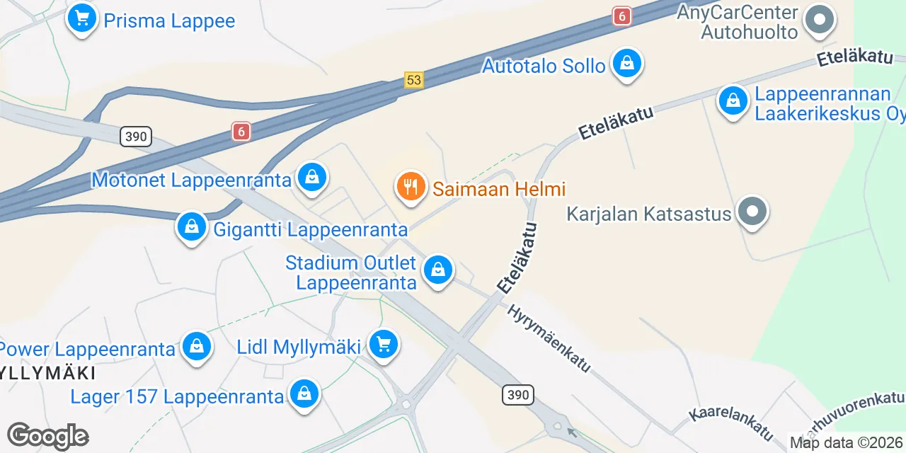 Hyrymäenkatu 2, 53100 Lappeenranta