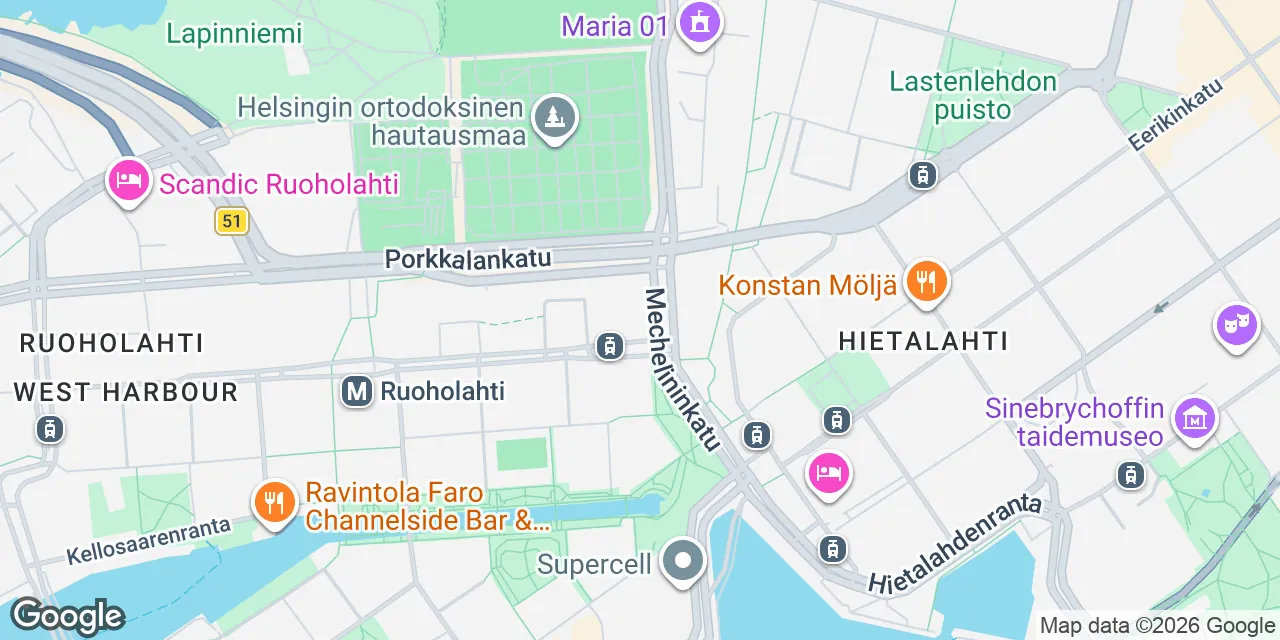 Itämerenkatu 1, 00180 Helsinki