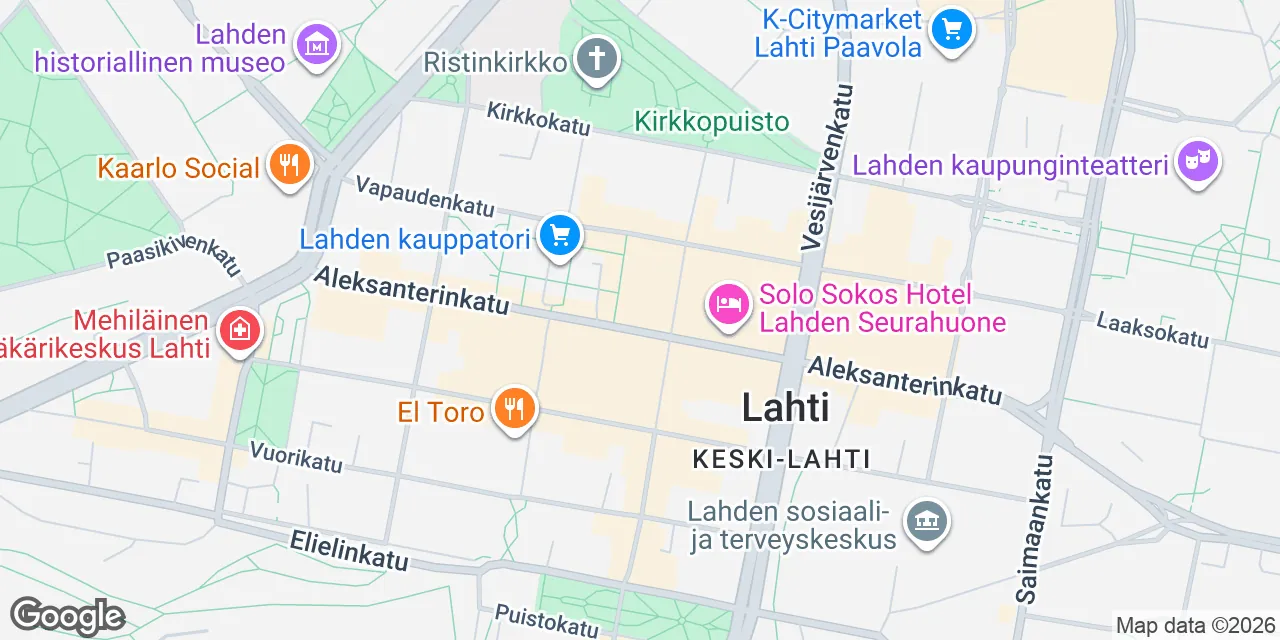 Aleksanterinkatu 10, 15110 Lahti