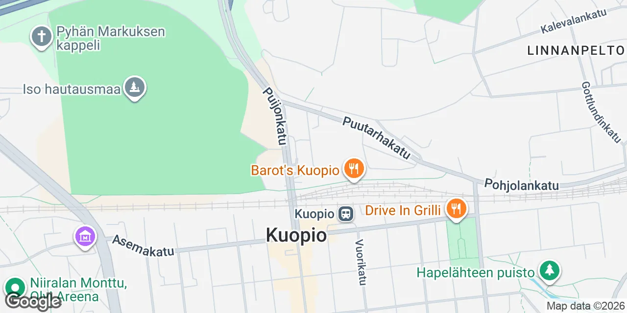 Puutarhakatu 3, 70300 Kuopio