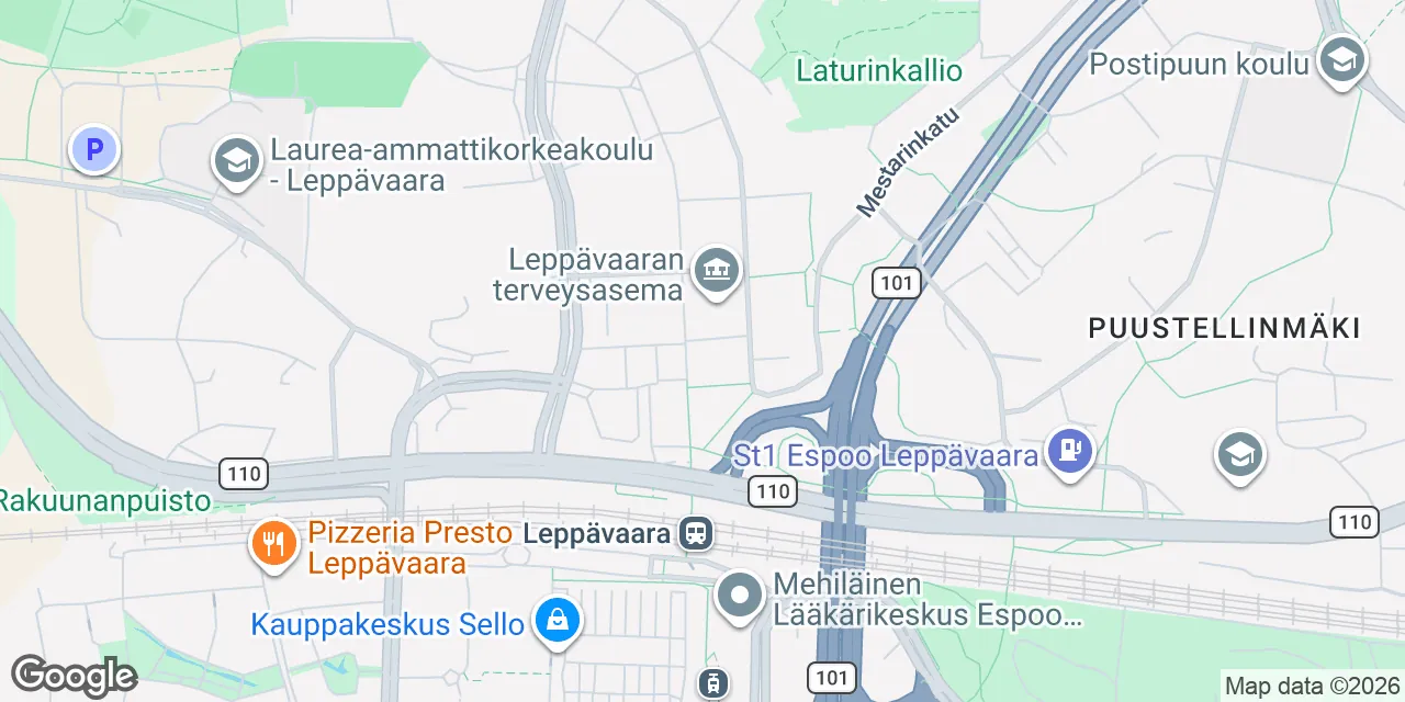 Tinurinkuja 4, 02650 Espoo