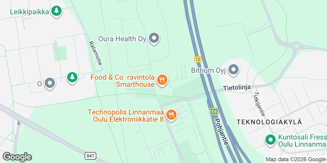 Elektroniikkatie 8, 90590 Oulu