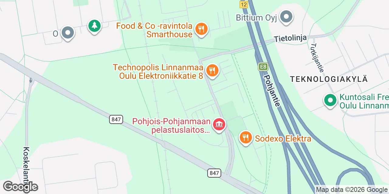 Elektroniikkatie 3, 90590 Oulu