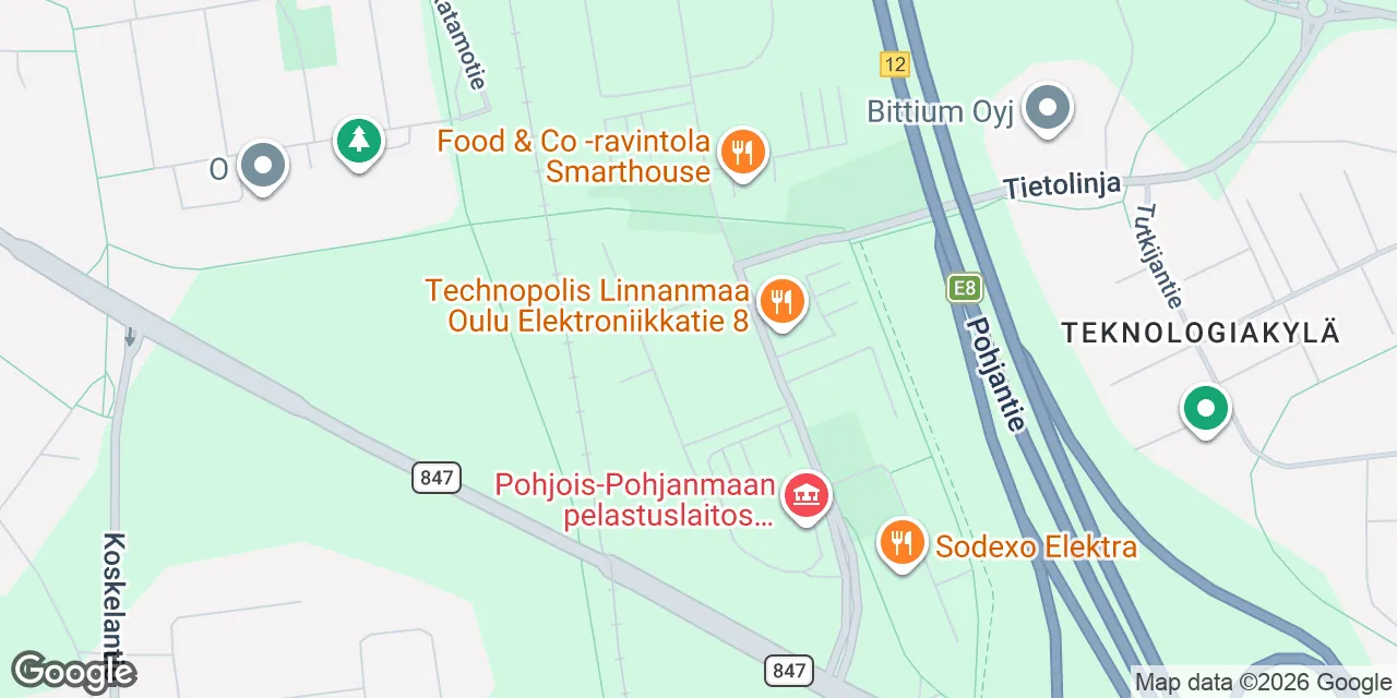 Elektroniikkatie 5, 90590 Oulu