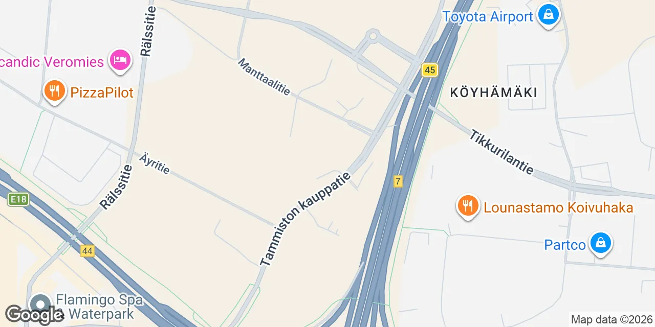 Tammiston Kauppatie 22, 01510 Vantaa
