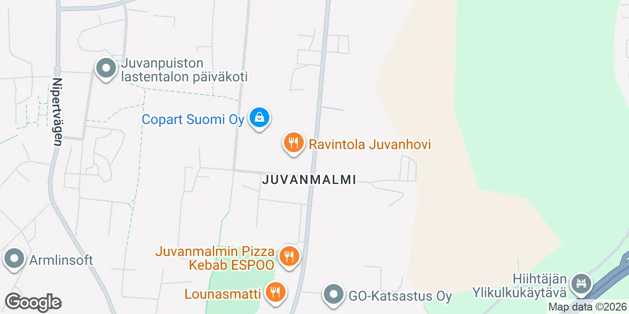 Juvan teollisuuskatu 15, 02920 Espoo
