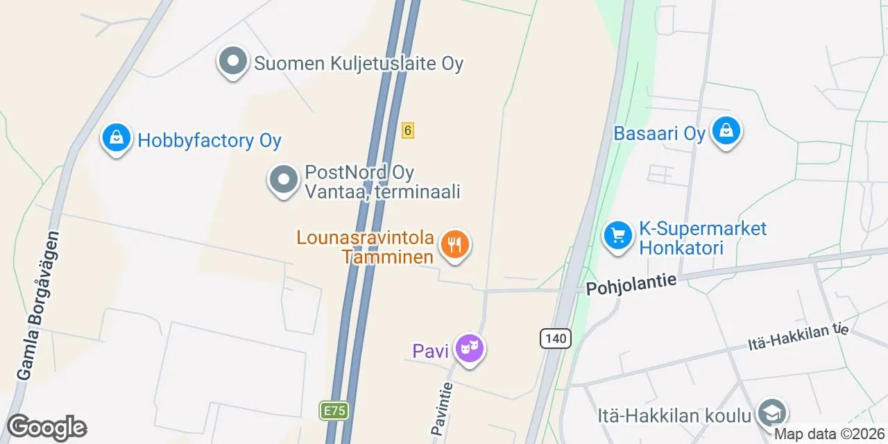 Linjatie 2, 01260 Vantaa