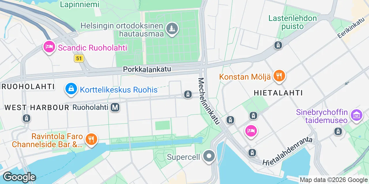 Itämerenkatu 3, 00180 Helsinki