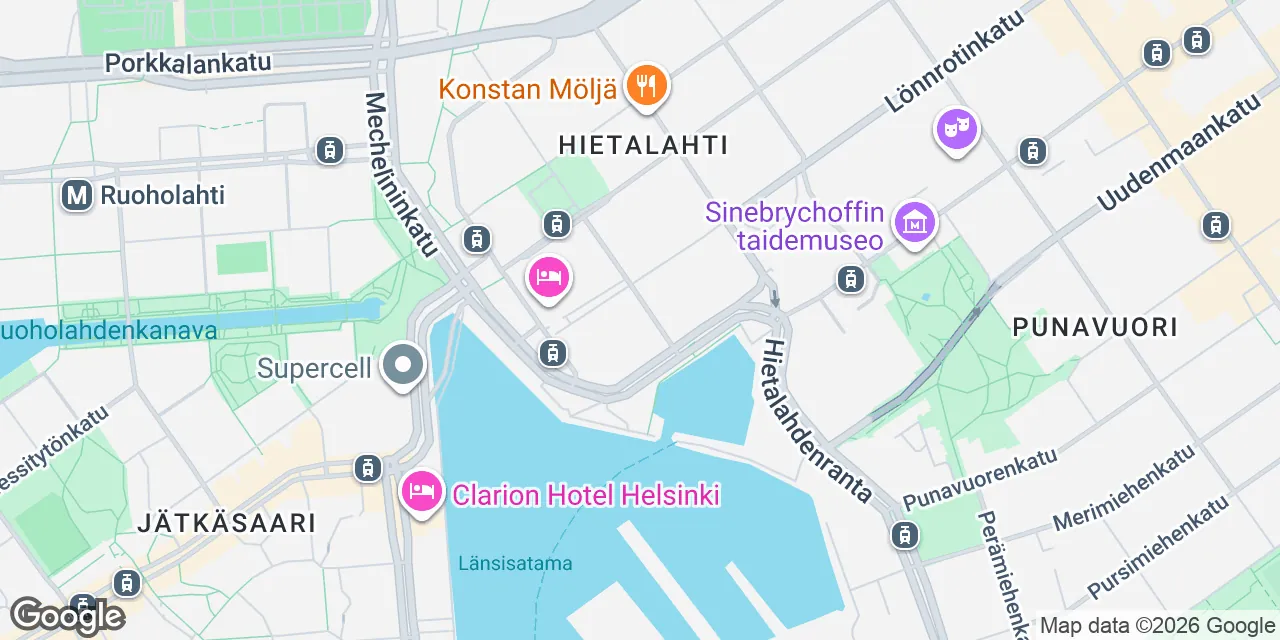 Köydenpunojankatu 2, 00180 Helsinki