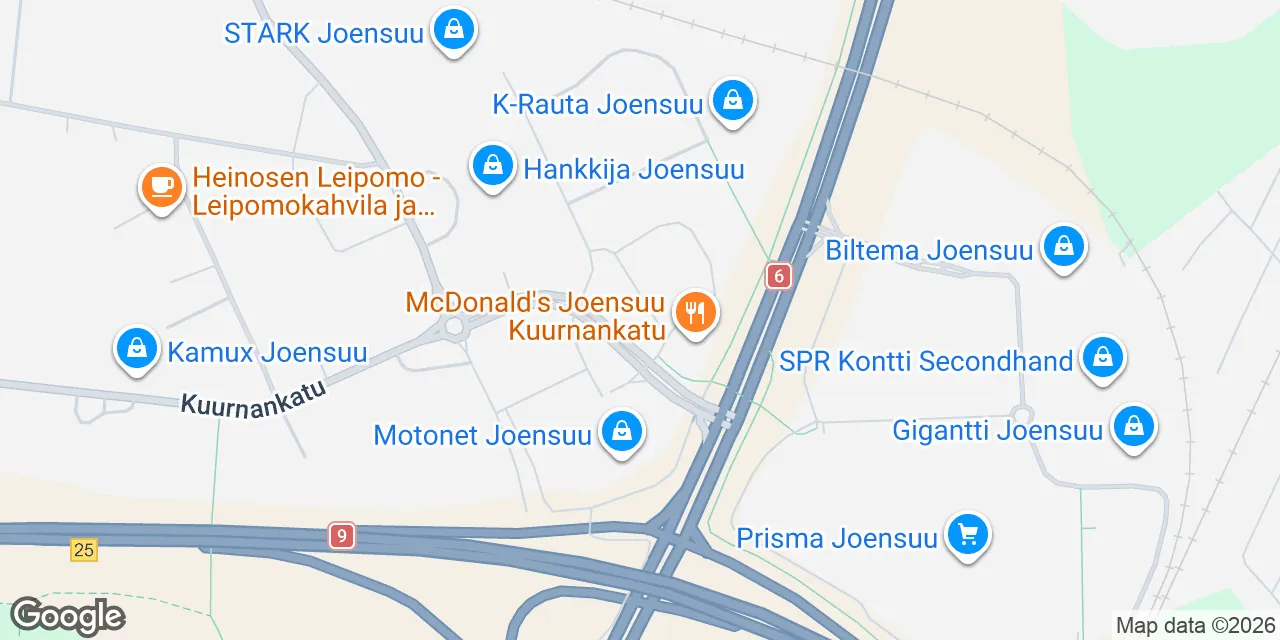 Kuurnankatu 2 B, 80100 Joensuu