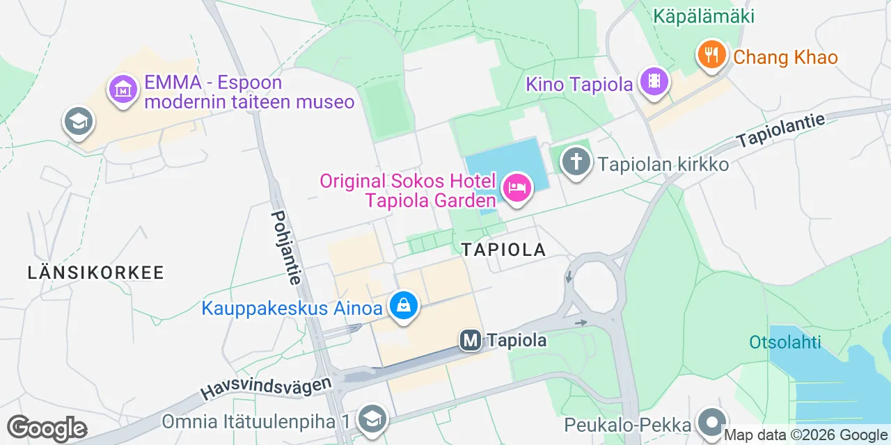 Tapiontori 1, 02100 Espoo