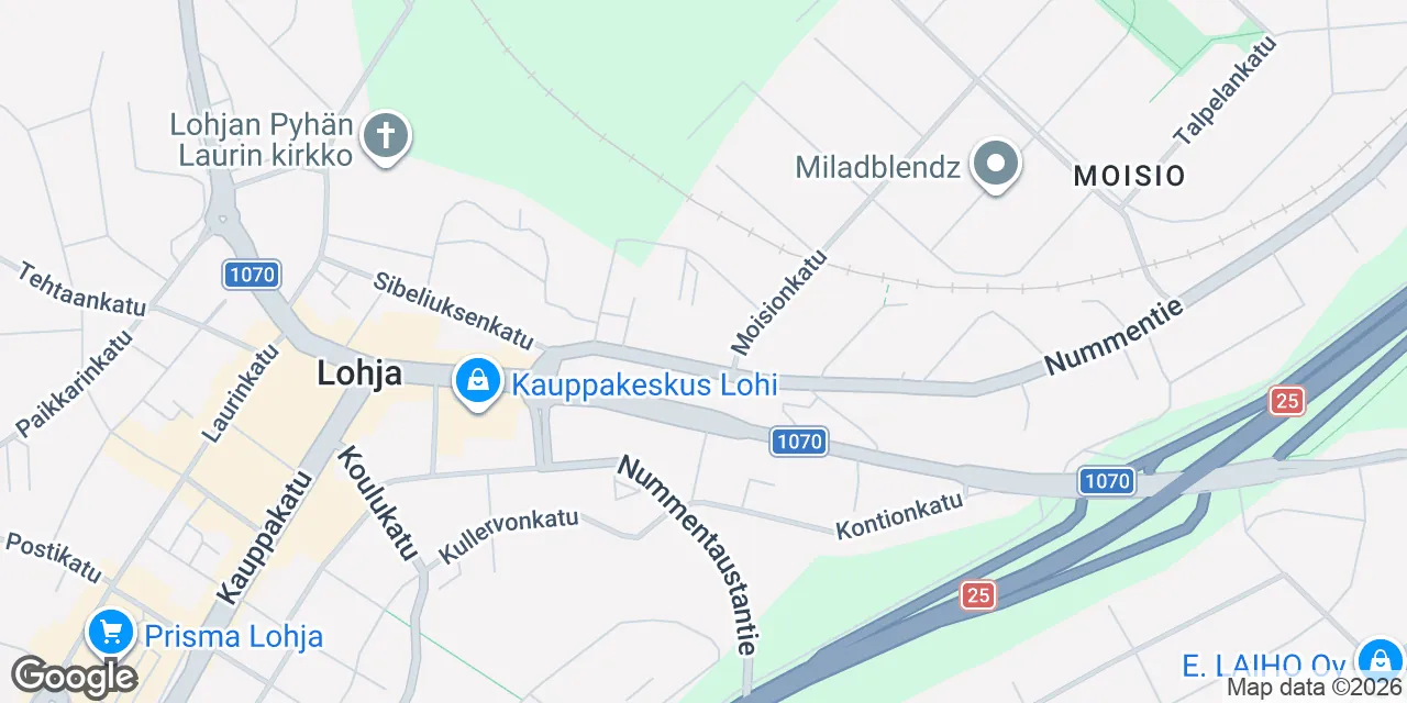 Nummentie 12-14, 08100 Lohja