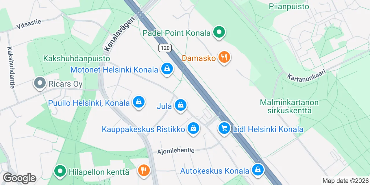 Ristipellontie 17, 00390 Helsinki