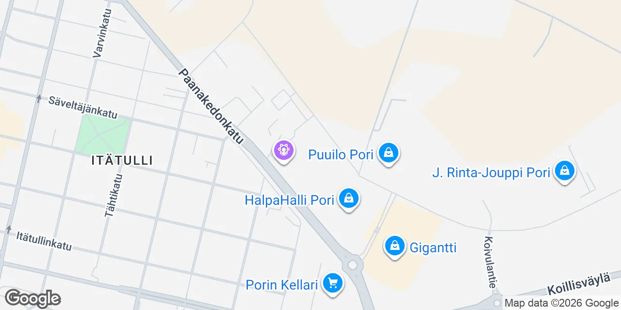 Paanakedonkatu 16-18, 28100 Pori