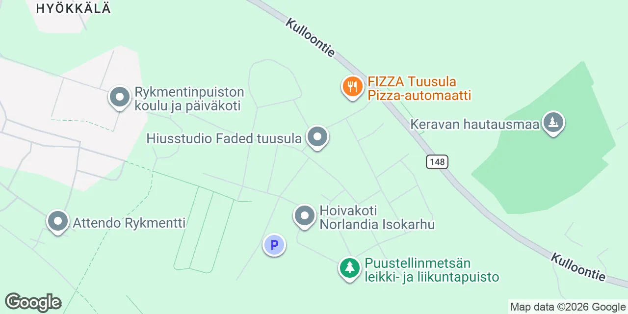 Rykmentin puistotie 34, 04300 Tuusula