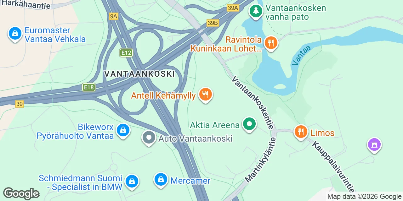 Vantaankoskentie 14, 01670 Vantaa