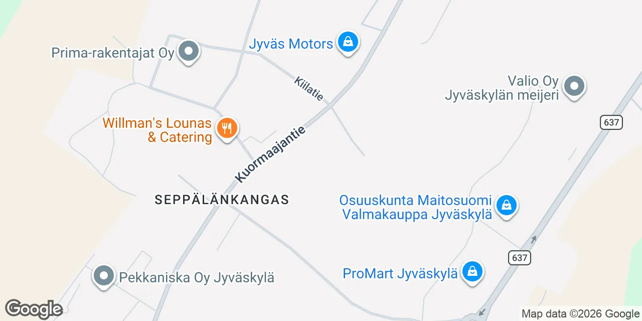 Kuormaajantie 26, 40320 Jyväskylä