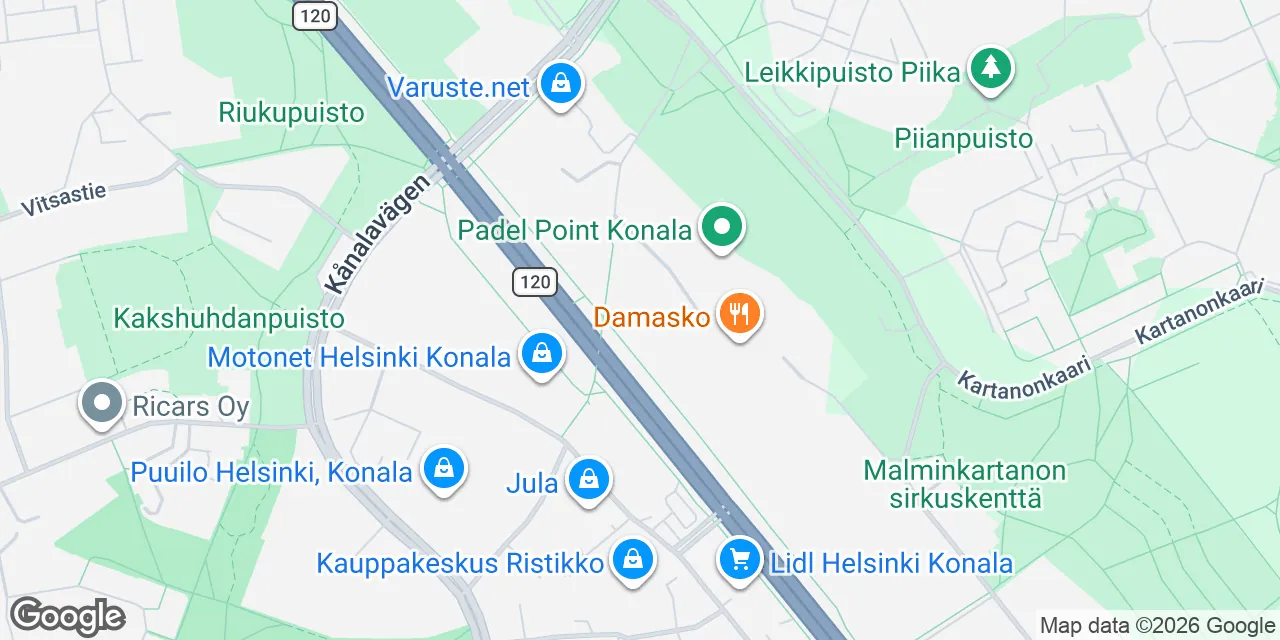 Malminkartanonkuja 4, 00390 Helsinki
