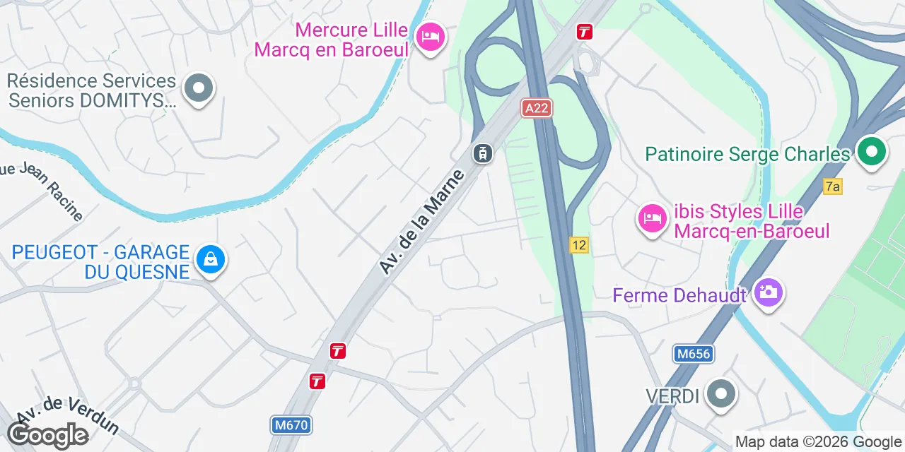 274 ter/3, Avenue de la Marne.,Château Rouge - Wood Park Bâtiment C et D, 59700 Lille