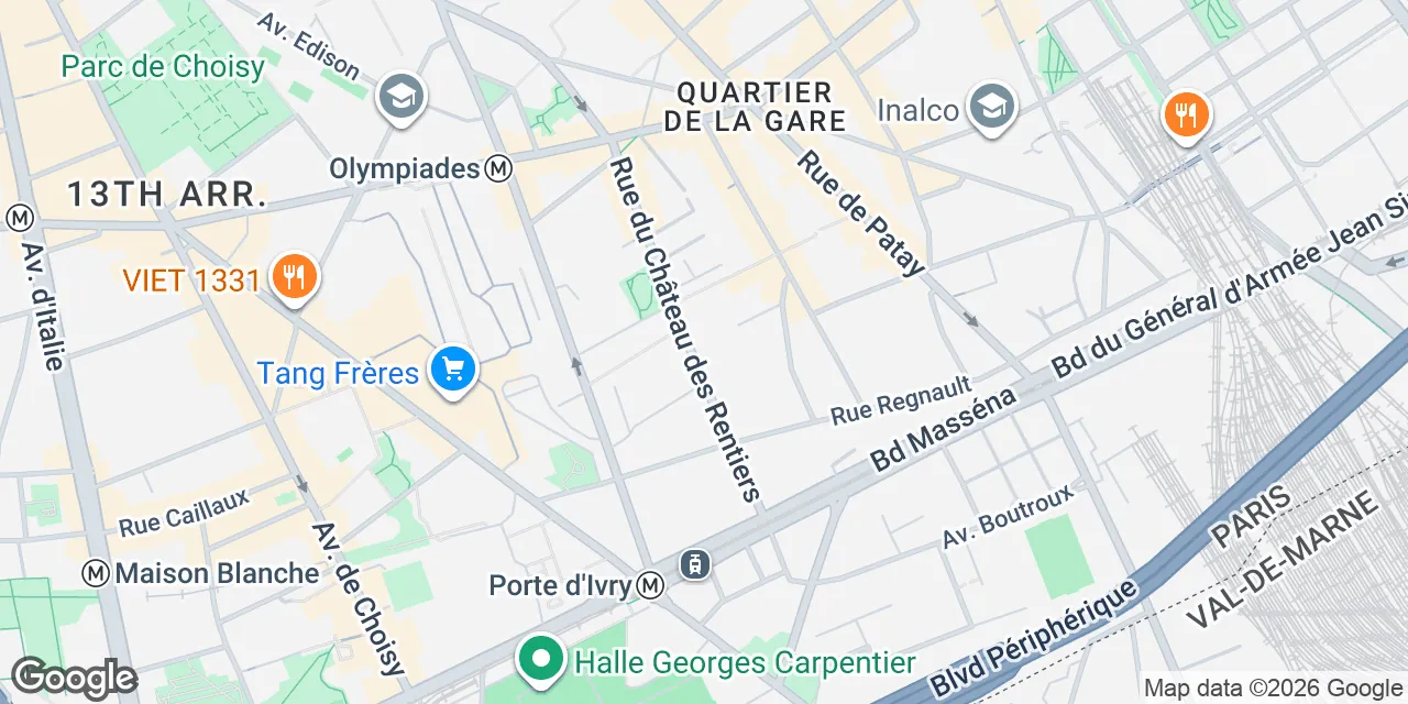 28-34 rue Château des Rentiers, 75013 Paris 13