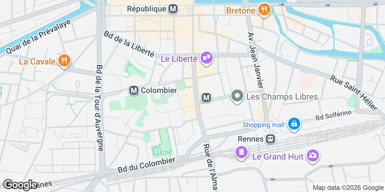 Immeuble 3 Soleils,20 rue d'Isly, 35000 Rennes