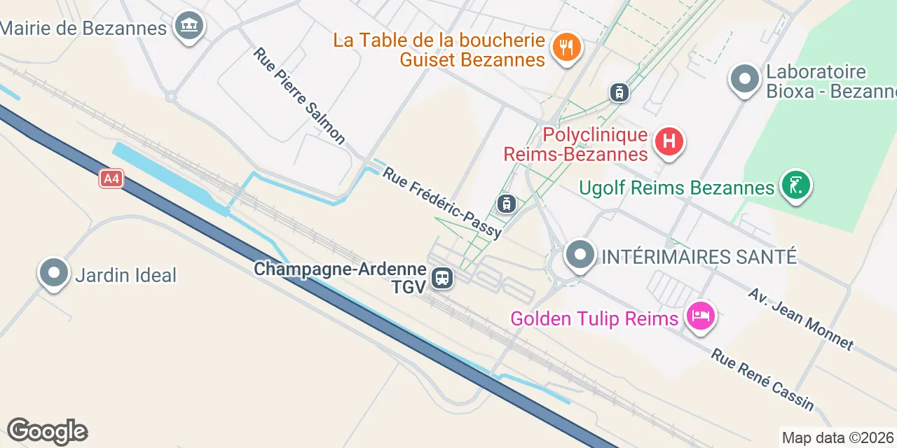 Rue Frédéric Passy,Immeuble ZASH, 51430 Reims