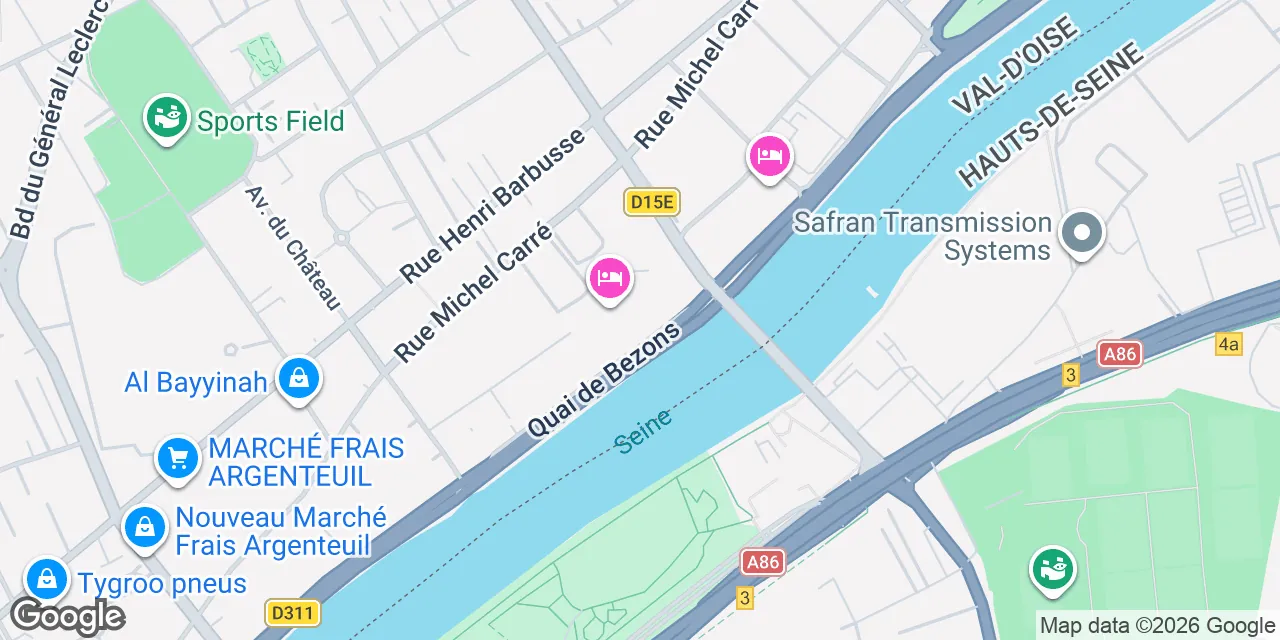 114 Quai de Bezons, 95100 Colombes