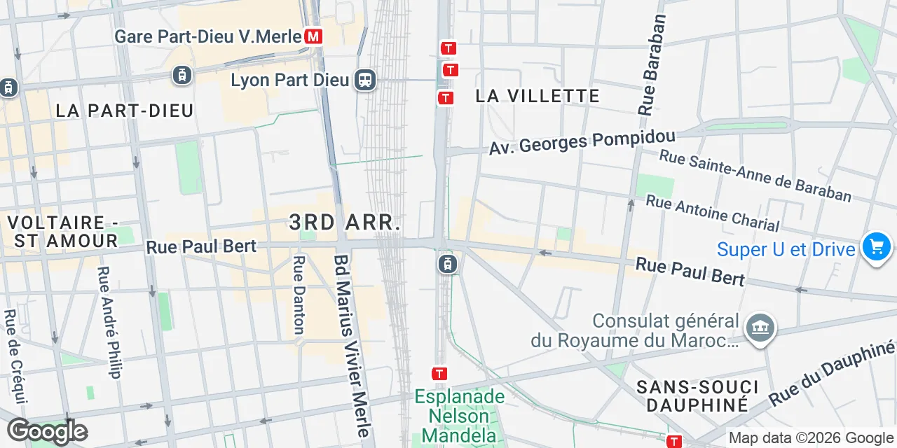 93 rue de la Villette, 69003 Lyon La-Part-Dieu