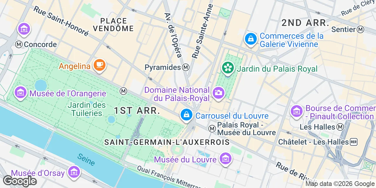 Avenue de l'Opéra 3, 75001 Paris 1