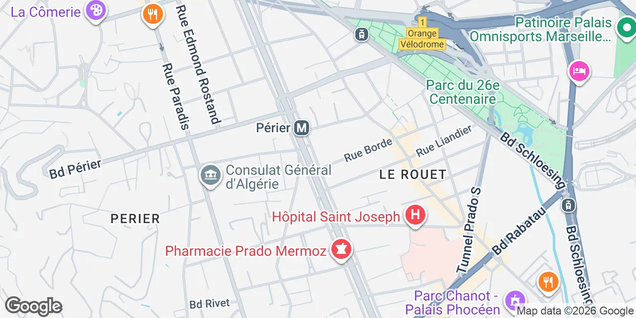 165 avenue du Prado, 13008 Marseilles