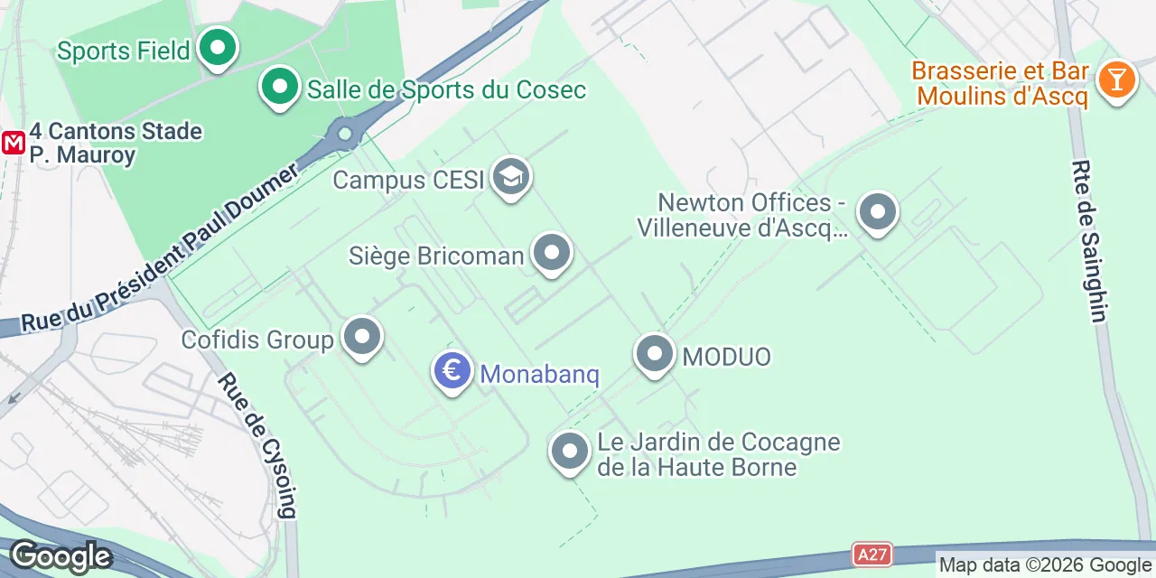 20 avenue de l'Harmonie,Bâtiment 4-A1, 59650 Lille