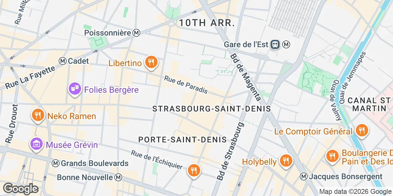 Rue Martel 12, 75010 Paris 10