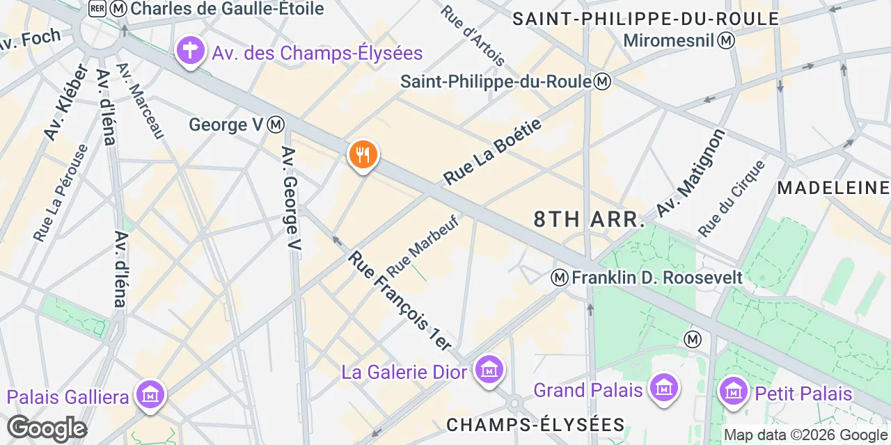 Avenue des Champs-Élysées 39, 75008 Paris 8