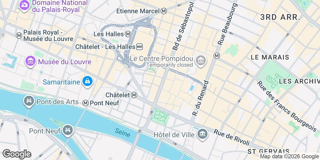 Boulevard de Sébastopol 23, 75001 Paris 1