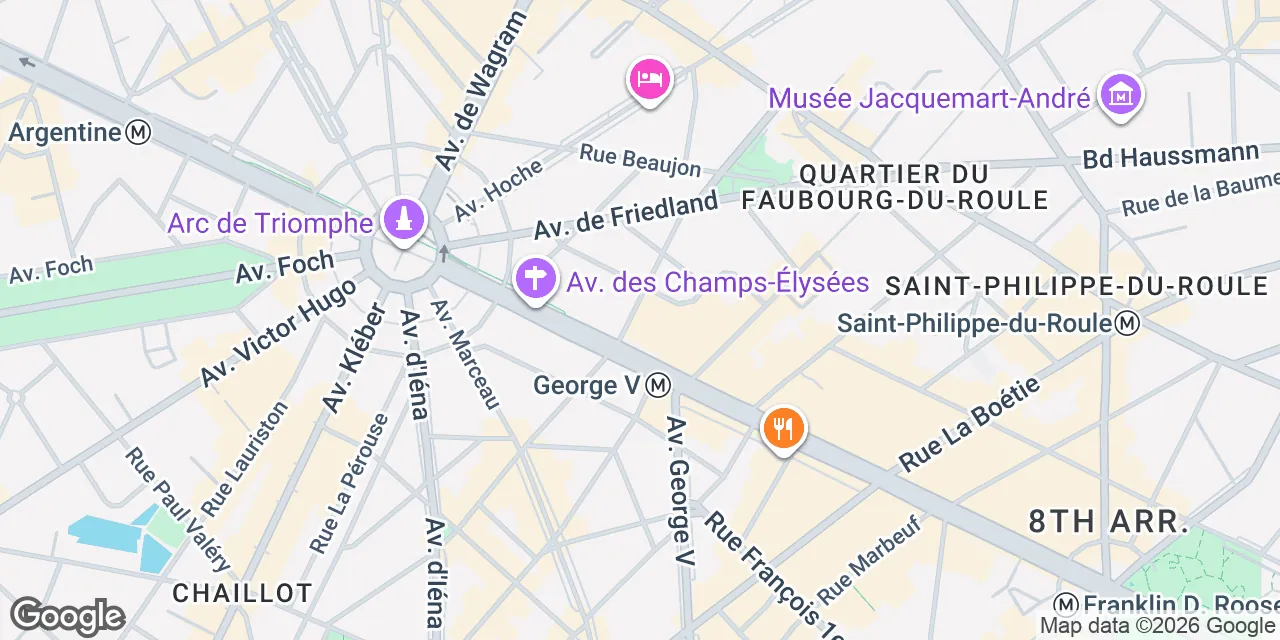 16 rue Washington, 75008 Paris 11