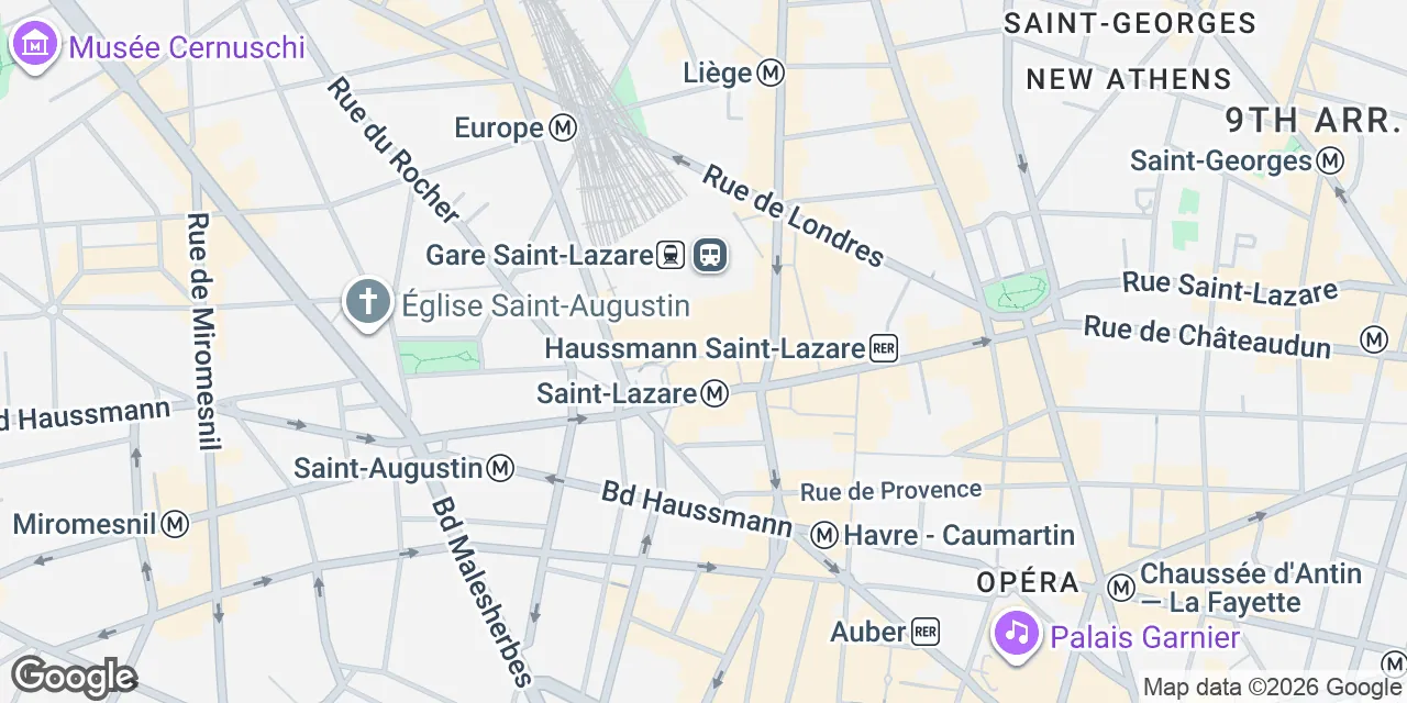 16-18 rue de Londres, 75009 Paris 9