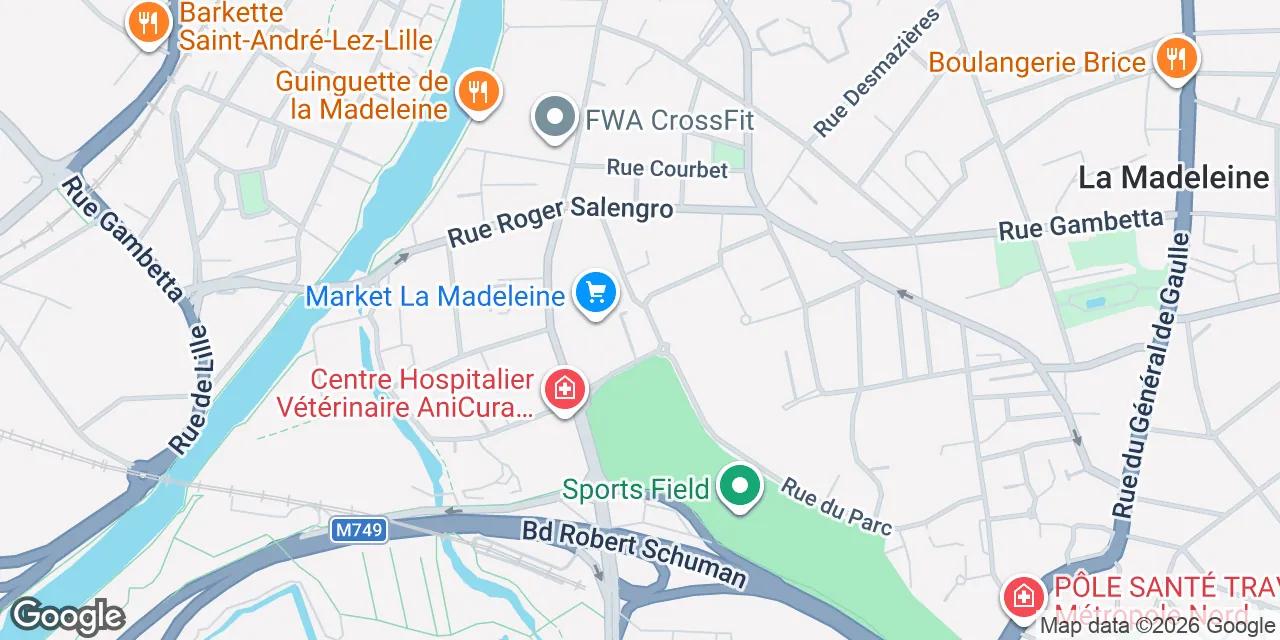 1 Rue des Promenades, 59110 Lille