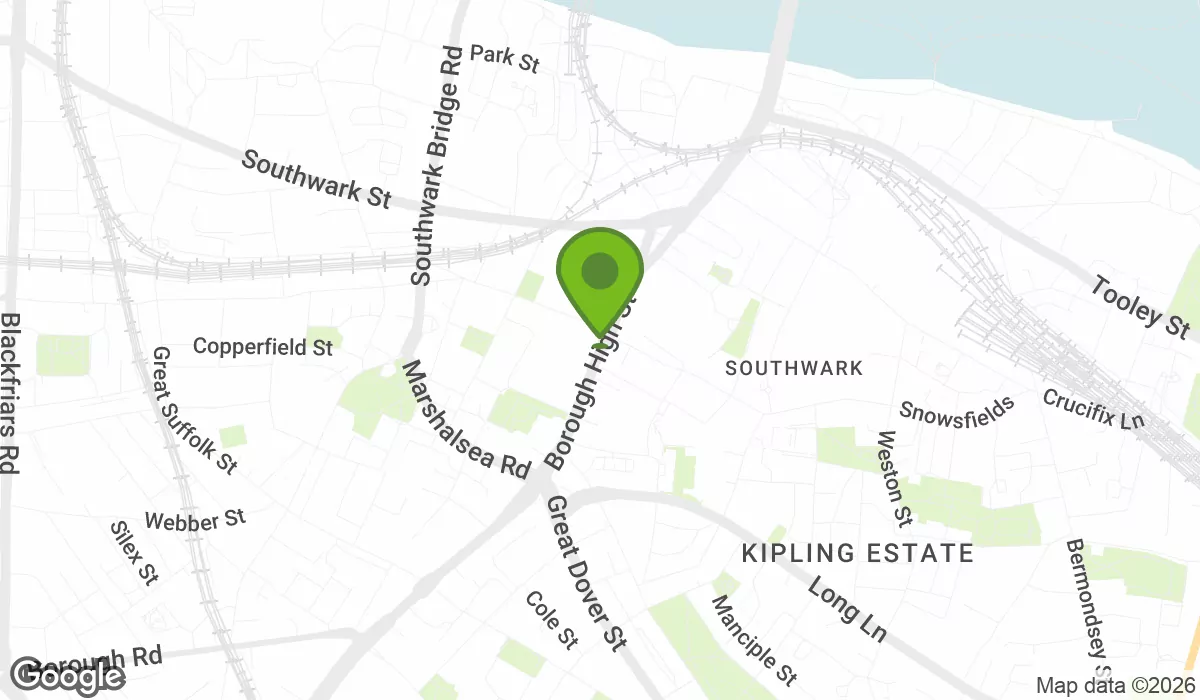 Borough High Street 100, SE1 1BL Central London