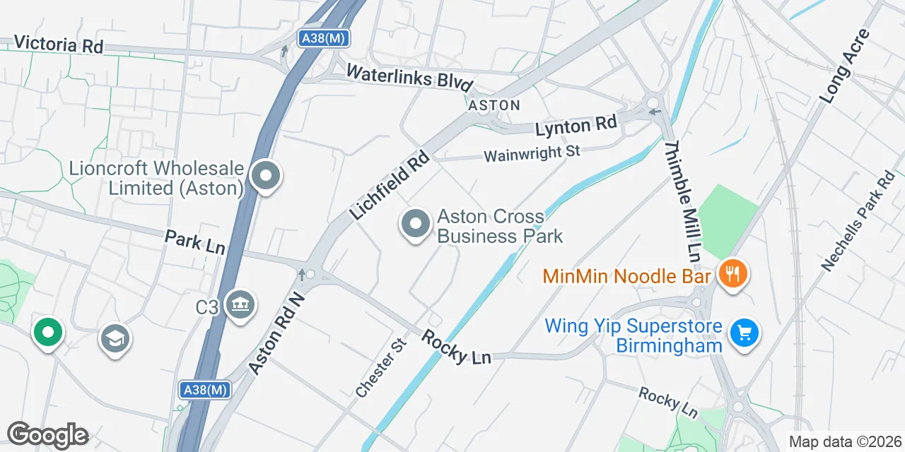 Aqueous House 3, Aston Cross Business Park Rocky Lane, Aston, B6 5RQ Birmingham