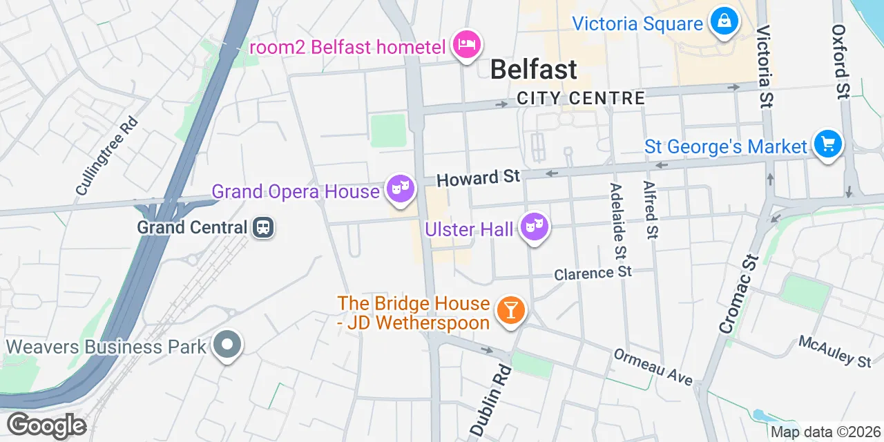 32-36 Great Victoria Street,1st and 2nd Floors, BT2 7BA Belfast