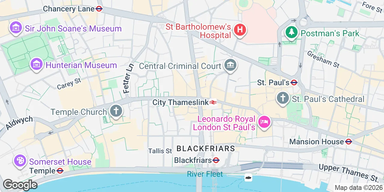 107-111 Fleet Street, EC4A 2AB The City of London