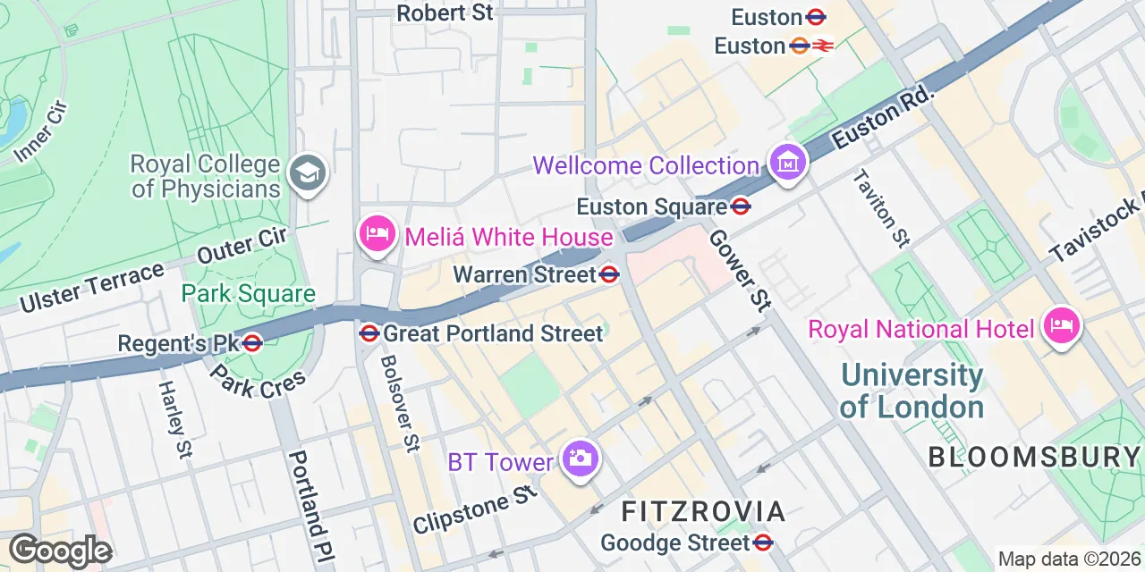 307 Euston Road, NW1 3AD Camden