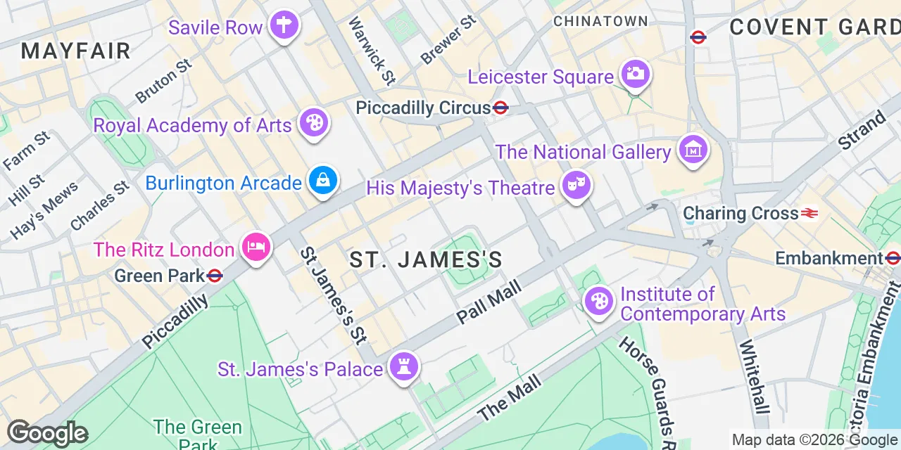 8 St James's Square,St James’s, SW1Y 4JU City of Westminster