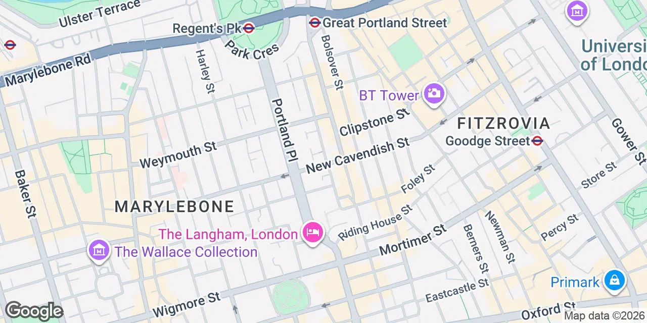 77 New Cavendish Street,The Harley Building, W1W 6XB City of Westminster