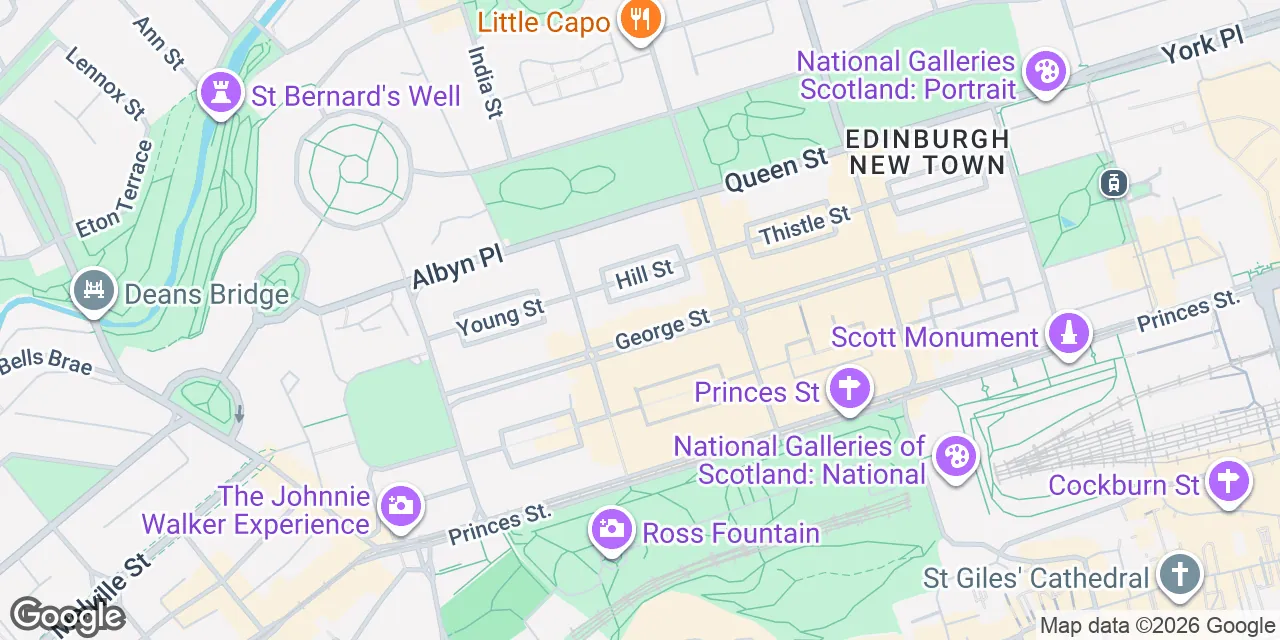 93 George Street, EH2 3ES Edinburgh
