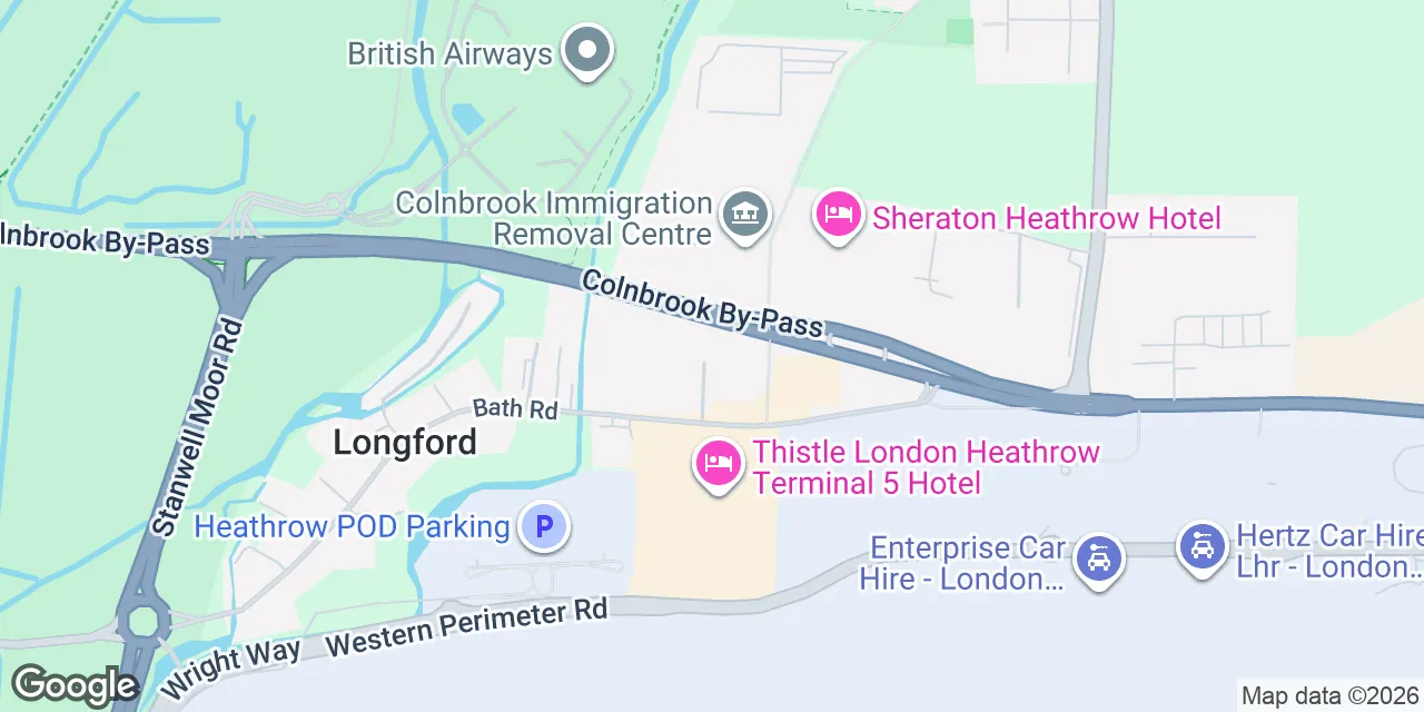 450 Bath Road,Longford, Heathrow, UB7 0EB Hayes