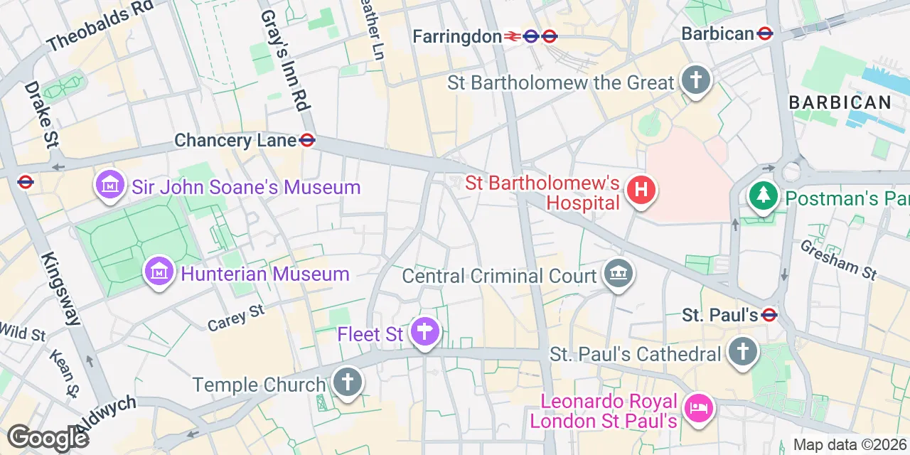 20 St Andrew Street,Holborn Circus, EC4A 3AG The City of London