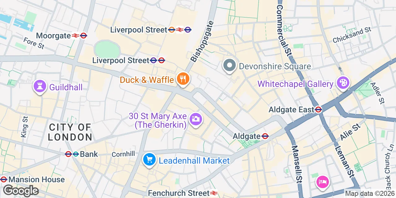 63 St Mary Axe, EC3A 8AA The City of London