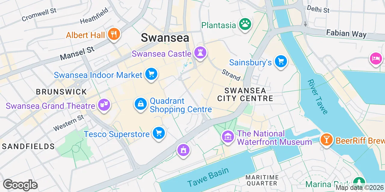 Princess house 14-16 Princess Way, SA1 3LW Swansea